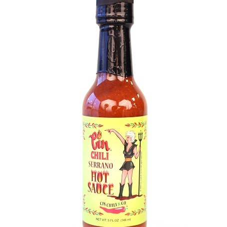 Wholesale Cin Chili Serrano Hot Sauce