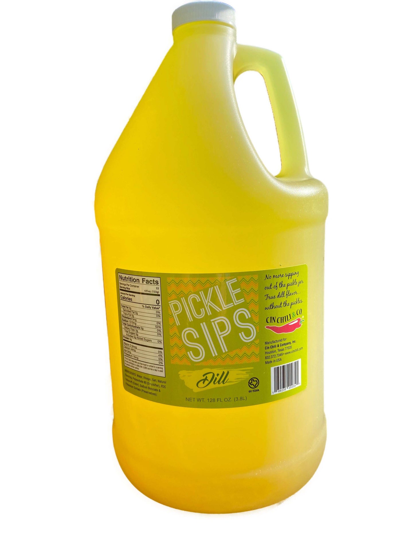 1 CASE PICKLE SIPS™ - DILL 4 GALLONS FILTERED