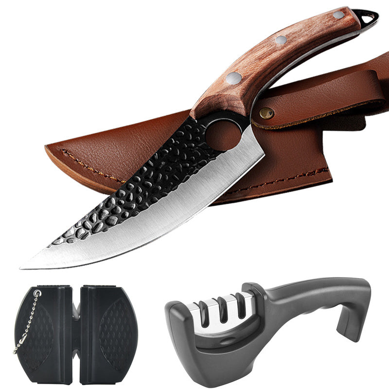 Small Scimitar For Cutting Meat And Deboning - Cinderosa Ranch