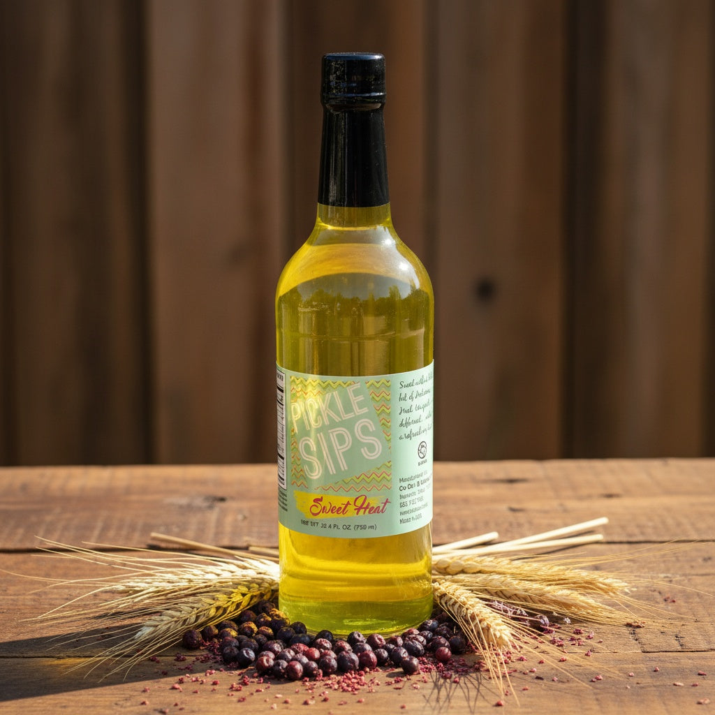 PICKLE SIPS® - SWEET HEAT 25.4 FL OZ - Cinderosa Ranch