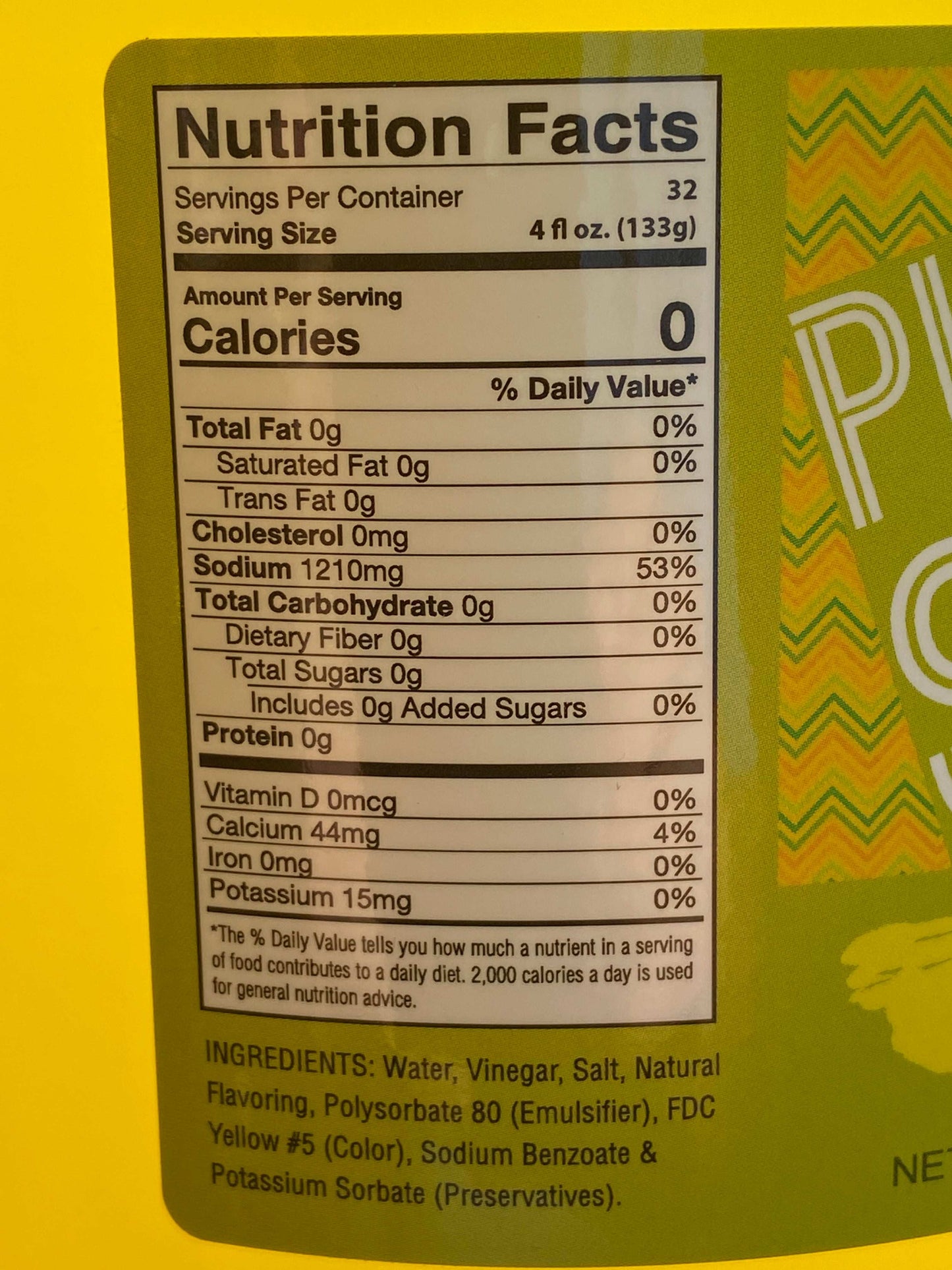 1 CASE PICKLE SIPS™ - DILL 4 GALLONS FILTERED