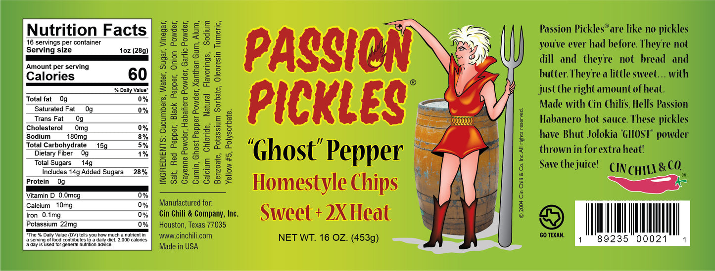 PASSION PICKLES® "GHOST" PEPPER