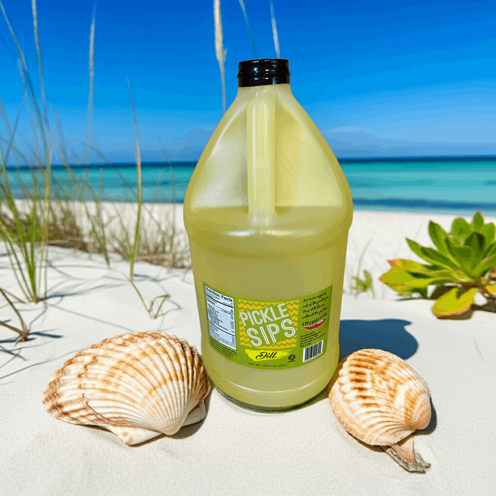 1 CASE PICKLE SIPS™ - DILL 4 GALLONS FILTERED - Cinderosa Ranch