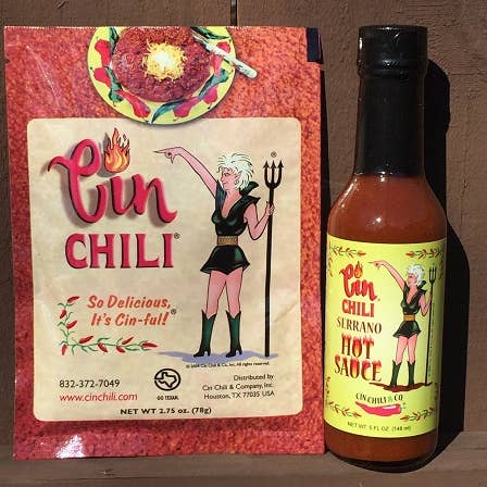Wholesale Cin Chili Serrano Hot Sauce
