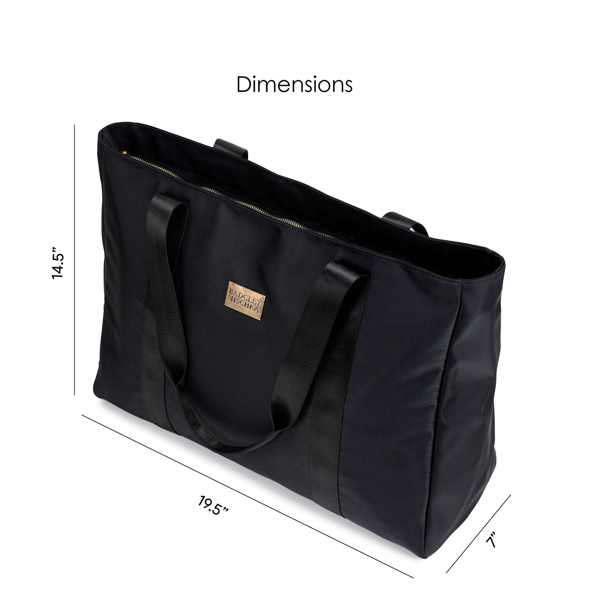 Uncomplicated Nylon Weekender Tote Bag-4