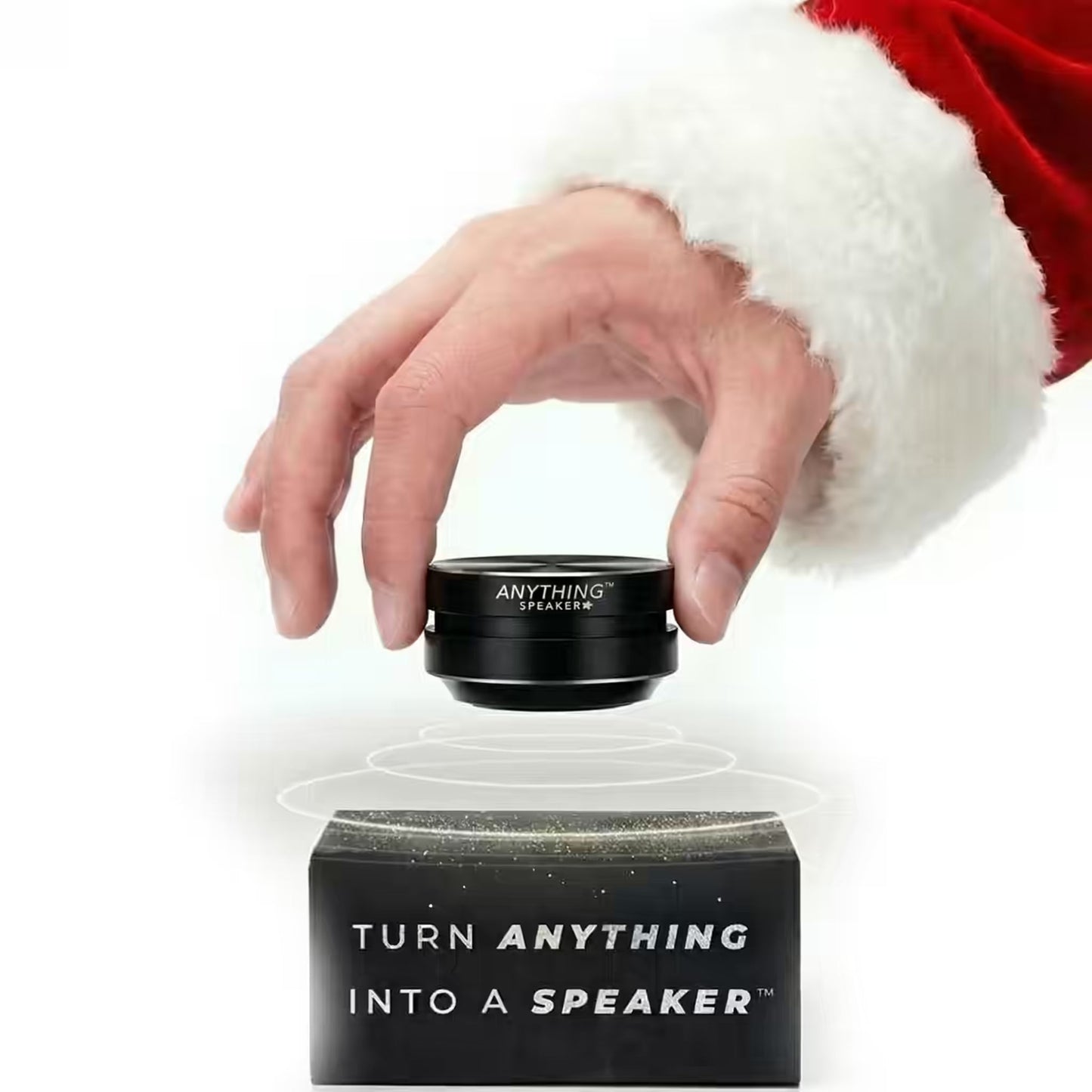 Turn Anything Into A Speaker! Bluetooth, Portable, Vibration-Powered Sound