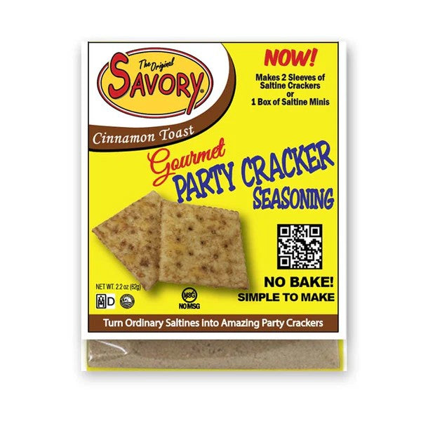 SAVORY SALTINE SEASONING - CINNAMON TOAST