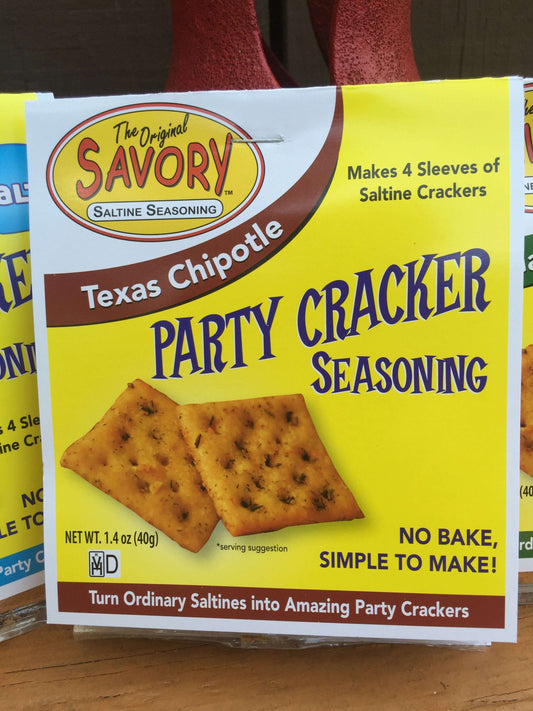 SAVORY SALTINE SEASONING - TEXAS CHIPOTLE