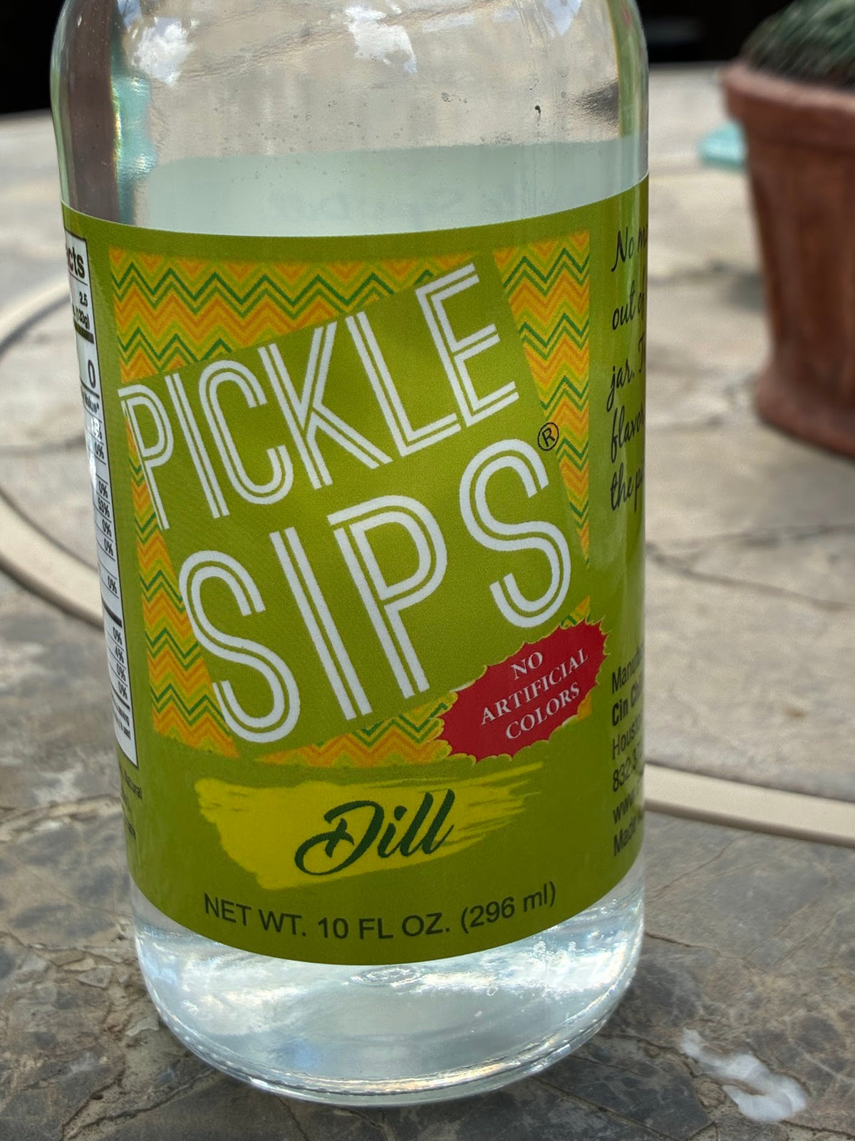 Pickle Sips Dill Delight: Genuine Dill Pickle Juice, 10 oz