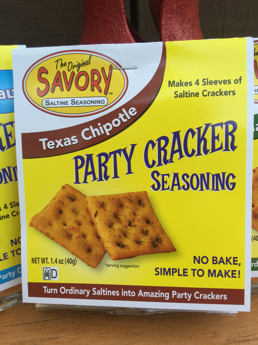 SAVORY SALTINE SEASONING - TEXAS CHIPOTLE