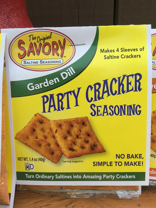 SAVORY SALTINE SEASONING - GARDEN DILL