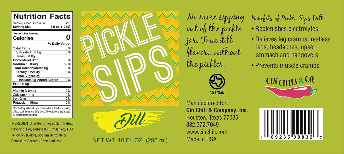 PICKLE SIPS™ - DILL