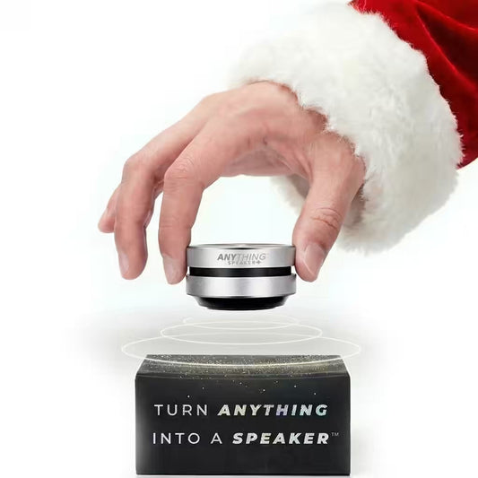 Turn Anything Into A Speaker! Bluetooth, Portable, Vibration-Powered Sound